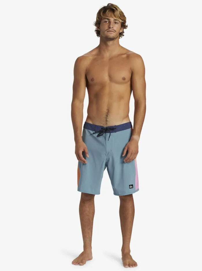 Quiksilver Surfsilk Arch 19034 Boardshorts Cadet Gray Mens Boardshorts