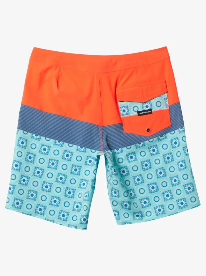 Quiksilver Surfsilk Panel 20034 Boardshorts Fiery Coral Mens Shorts and Amphibians Quiksilver Surfsilk Panel 20034 Boardshorts Fiery Coral Mens Shorts and Amphibians