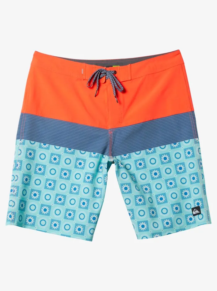 Quiksilver Surfsilk Panel 20034 Boardshorts Fiery Coral Mens Shorts and Amphibians Quiksilver Surfsilk Panel 20034 Boardshorts Fiery Coral Mens Shorts and Amphibians