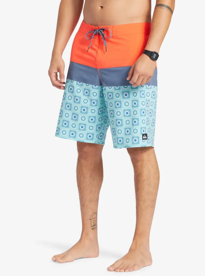 Quiksilver Surfsilk Panel 20034 Boardshorts Fiery Coral Mens Shorts and Amphibians Quiksilver Surfsilk Panel 20034 Boardshorts Fiery Coral Mens Shorts and Amphibians