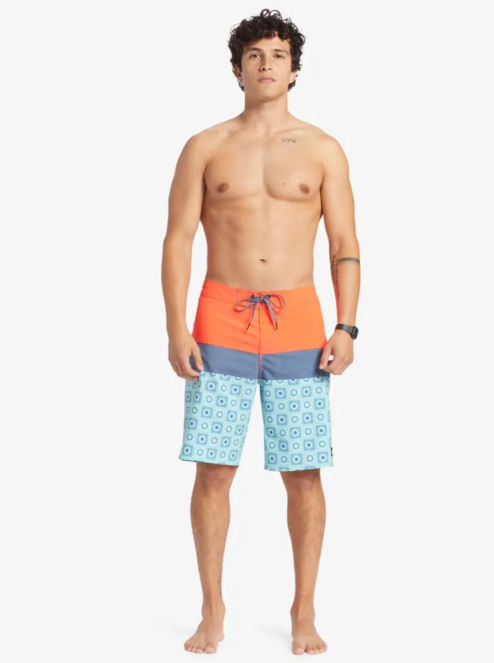 Quiksilver Surfsilk Panel 20034 Boardshorts Fiery Coral Mens Shorts and Amphibians Quiksilver Surfsilk Panel 20034 Boardshorts Fiery Coral Mens Shorts and Amphibians