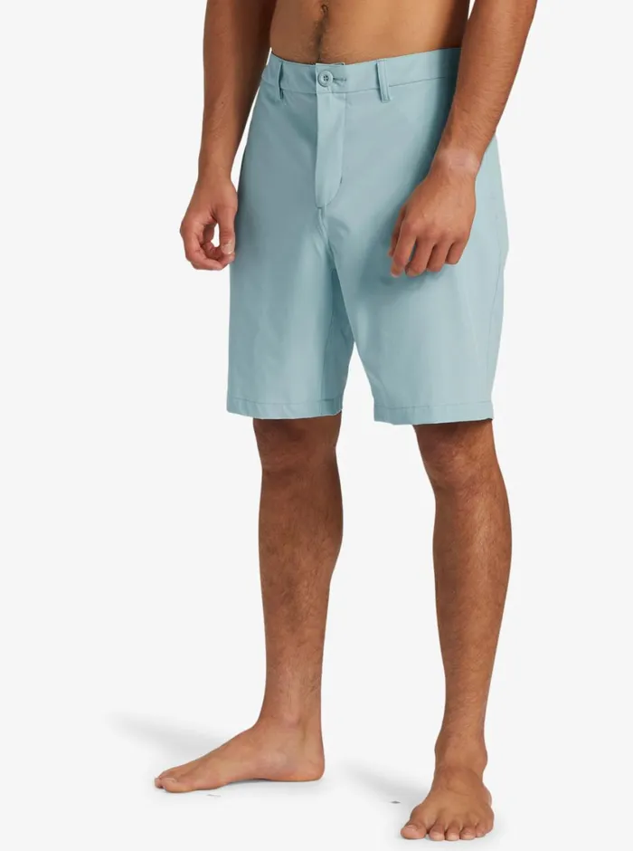 Quiksilver Union Amphibian 20034 Hybrid Shorts Cloud Blue Mens Shorts and Amphibians Quiksilver Union Amphibian 20034 Hybrid Shorts Cloud Blue Mens Shorts and Amphibians