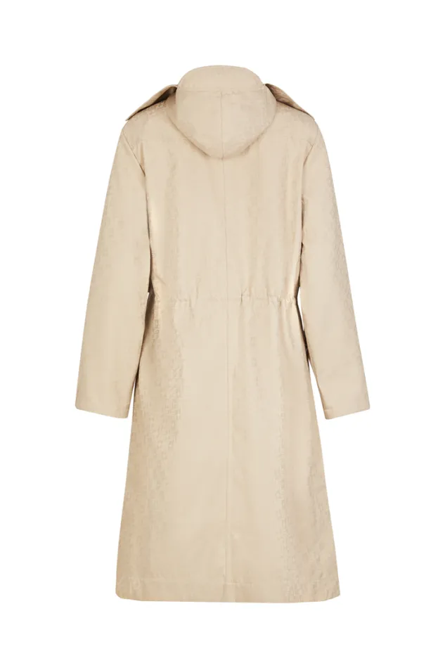 Readytowear Jackets Sonia Rykiel Parka In Monogrammed Gabardine
