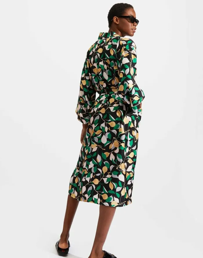 Ready To Wear Loungewear La Double J Silk Robe Orchard Ready To Wear Loungewear La Double J Silk Robe Orchard