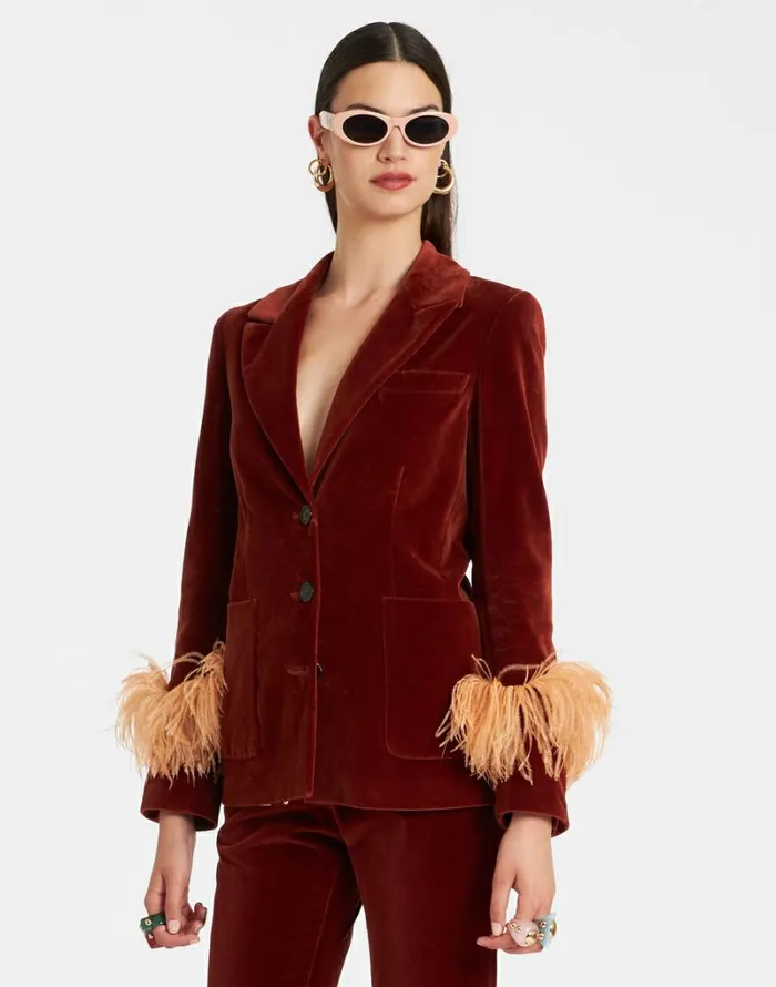 Ready To Wear Outerwear La Double J Keaton Jacket Terracotta