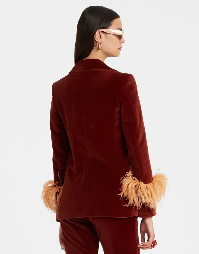 Ready To Wear Outerwear La Double J Keaton Jacket Terracotta