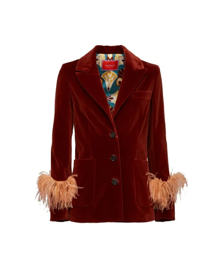 Ready To Wear Outerwear La Double J Keaton Jacket Terracotta