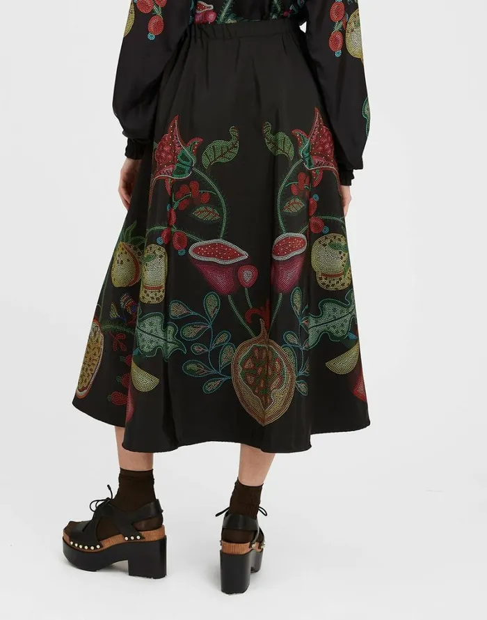 Ready To Wear Skirts La Double J Drawstring Skirt Grenadilla Place Black
