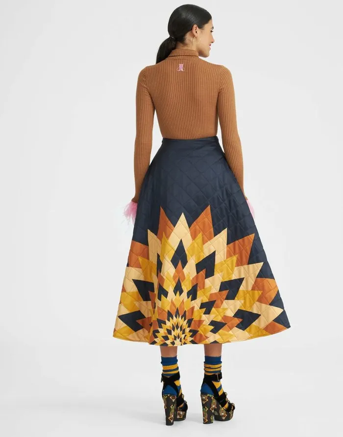Ready To Wear Skirts La Double J Suki Skirt Egyptian Sun Place Gold Ready To Wear Skirts La Double J Suki Skirt Egyptian Sun Place Gold