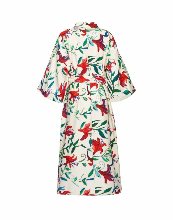 Ready To Wear Swimwear La Double J Robe White Lily Ready To Wear Swimwear La Double J Robe White Lily