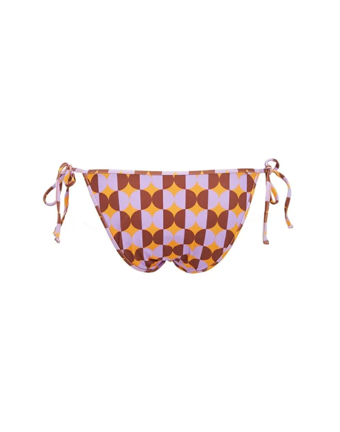 Ready To Wear Swimwear La Double J Triangle Bikini Bottom Mezzaluna Orange