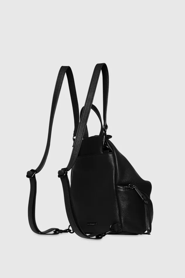Rebecca Minkoff Backpacks Convertible Mini Julian Backpack Blackblack Shellac 8211 Handbags