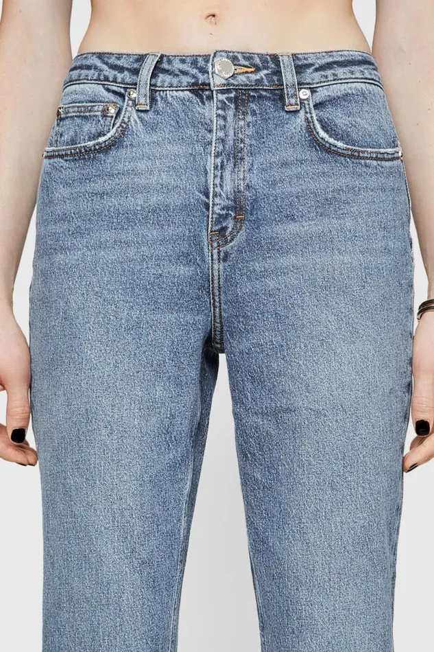 Rebecca Minkoff Bottoms Sunday Straight Leg Barney Wash 8211 Clothing