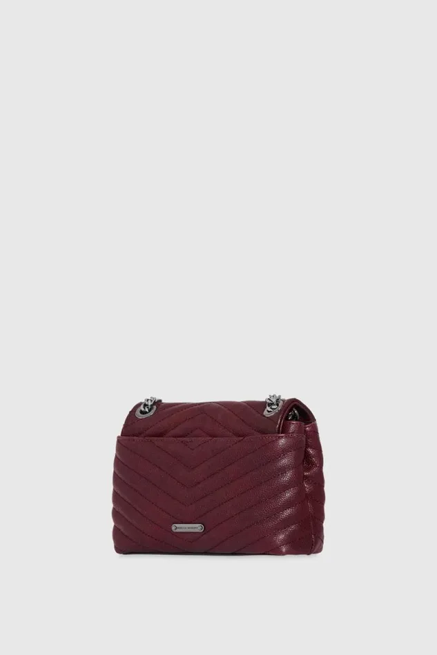 Rebecca Minkoff Crossbody Bags Edie Crossbody Garnetgunmetal 8211 Handbags