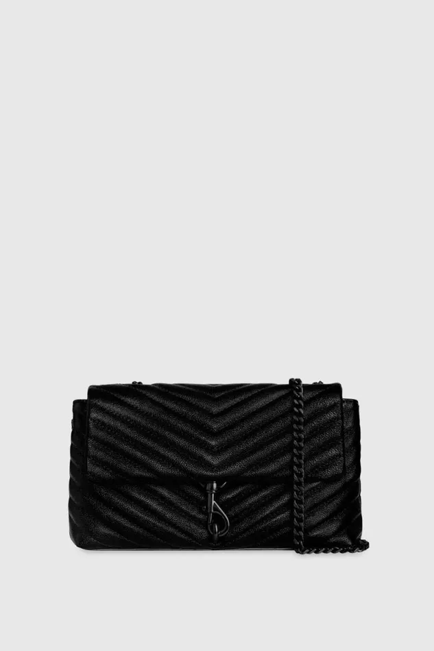 Rebecca Minkoff Crossbody Bags Edie Medium Crossbody Blackblack Shellac 8211 Handbags Rebecca Minkoff Crossbody Bags Edie Medium Crossbody Blackblack Shellac 8211 Handbags