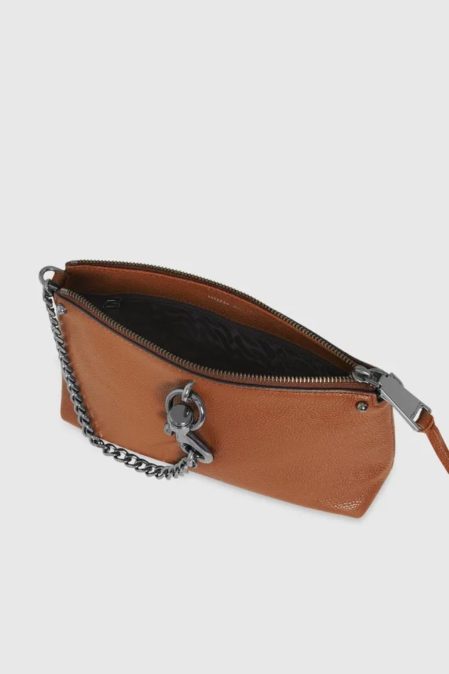 Rebecca Minkoff Crossbody Bags Megan Crossbody Rochergunmetal 8211 Handbags