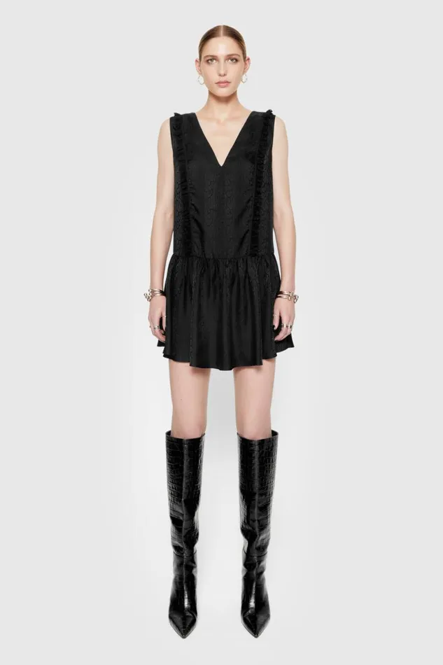 Rebecca Minkoff Dresses Valerie Mini Dress True Black 8211 Clothing