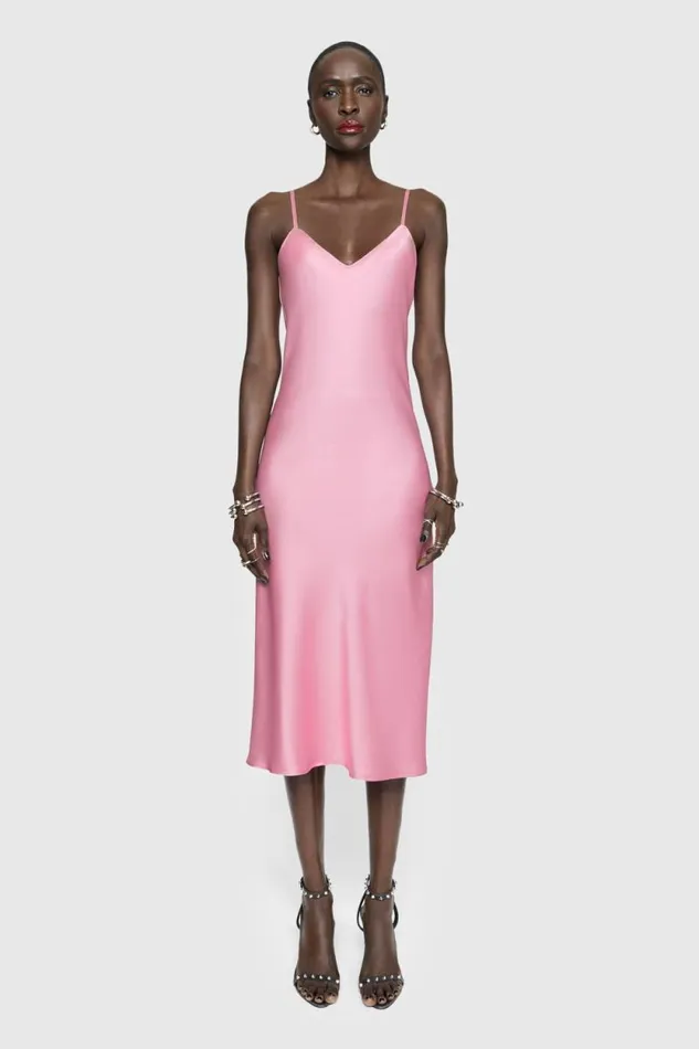 Rebecca Minkoff Dresses Verona Slip Dress Light Wisteria 8211 Clothing
