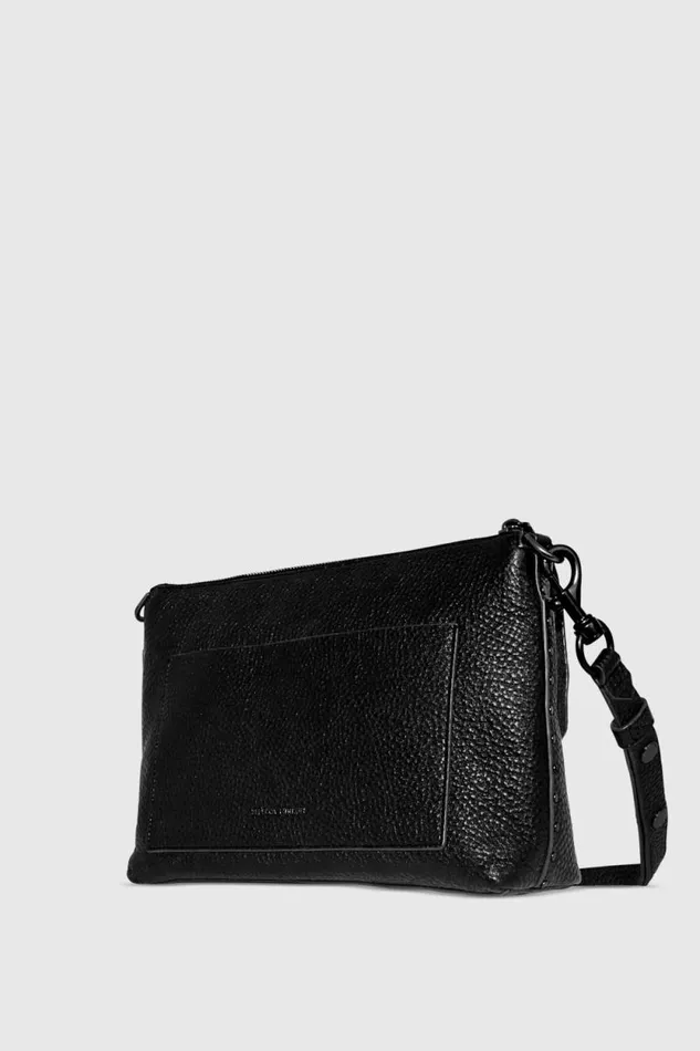 Rebecca Minkoff Shoulder Bags Darren Top Zip Shoulder Bag Blackblack Shellac 8211 Handbags