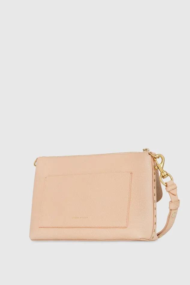 Rebecca Minkoff Shoulder Bags Darren Top Zip Shoulder Bag Nude 8211 Handbags