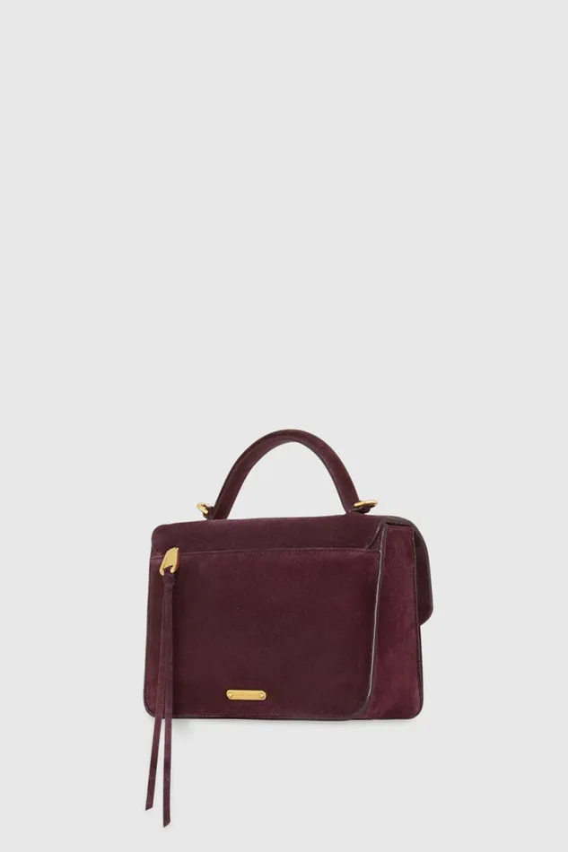 Rebecca Minkoff Top Handle Bags Darren Small Messenger Garnetantique Brass 8211 Handbags