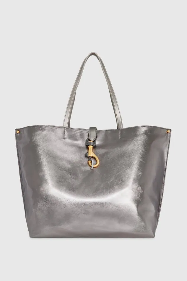 Rebecca Minkoff Tote Bags Megan Nylon Tote Anthracite 8211 Handbags