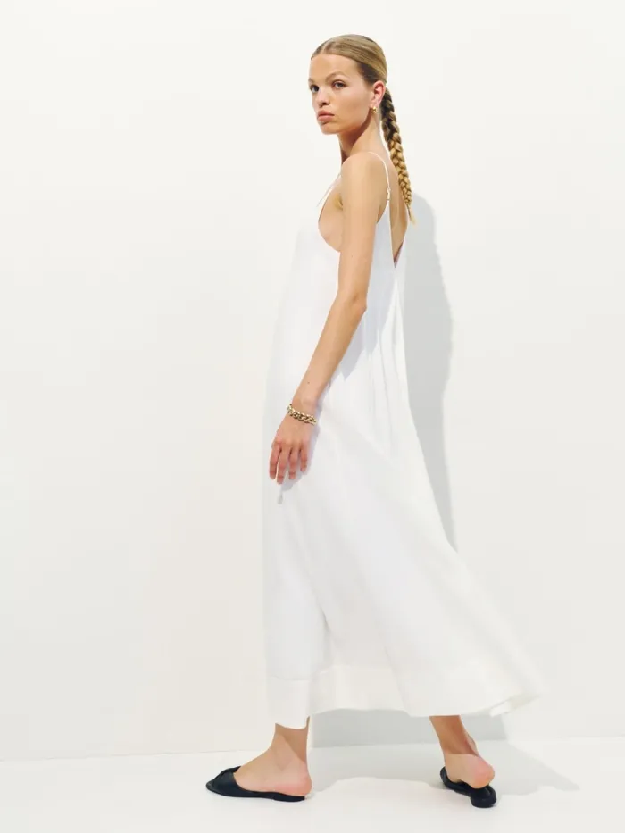 Reformation Dresses Abene Dress White 8211 Women Reformation Dresses Abene Dress White 8211 Women