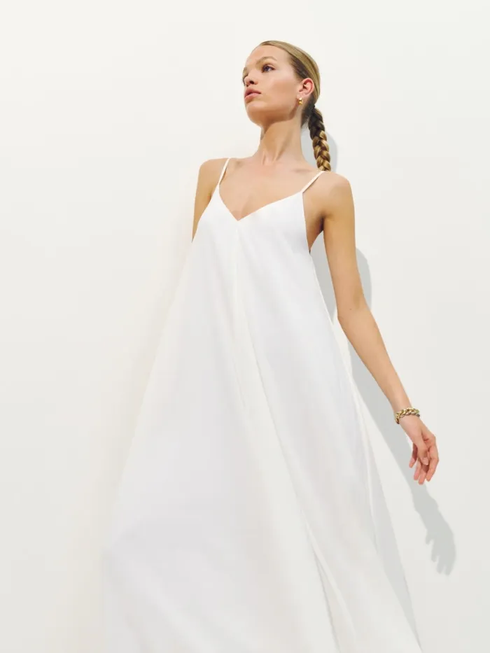 Reformation Dresses Abene Dress White 8211 Women Reformation Dresses Abene Dress White 8211 Women