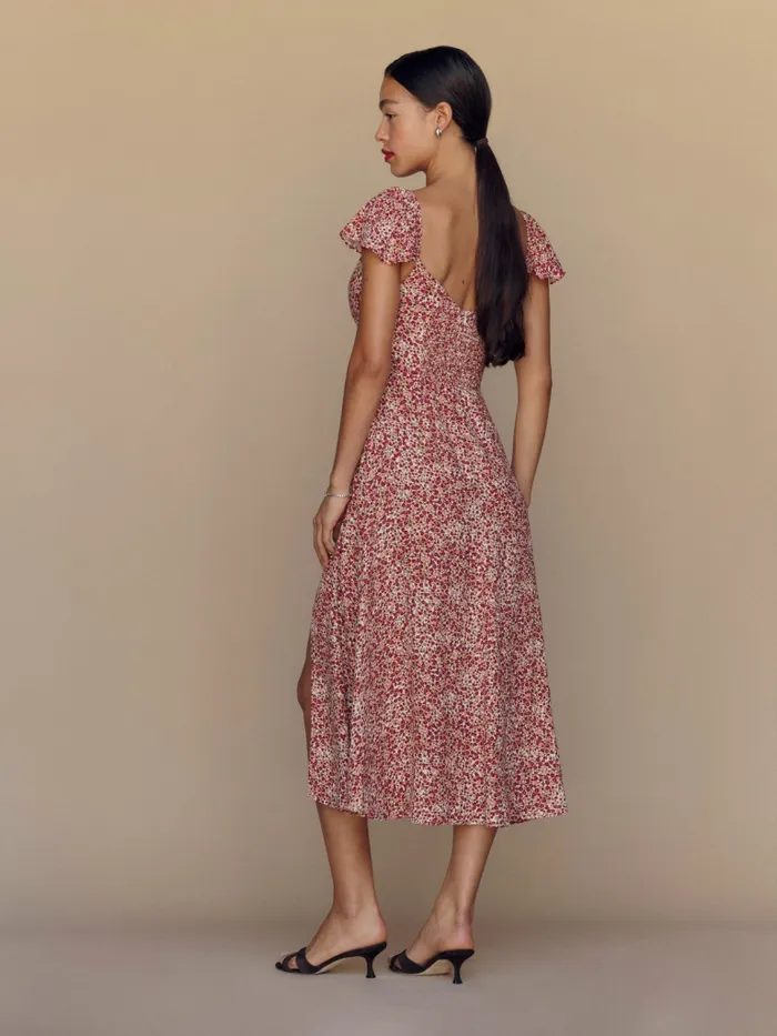 Reformation Dresses Baxley Dress La Vie En Rose 8211 Women Reformation Dresses Baxley Dress La Vie En Rose 8211 Women
