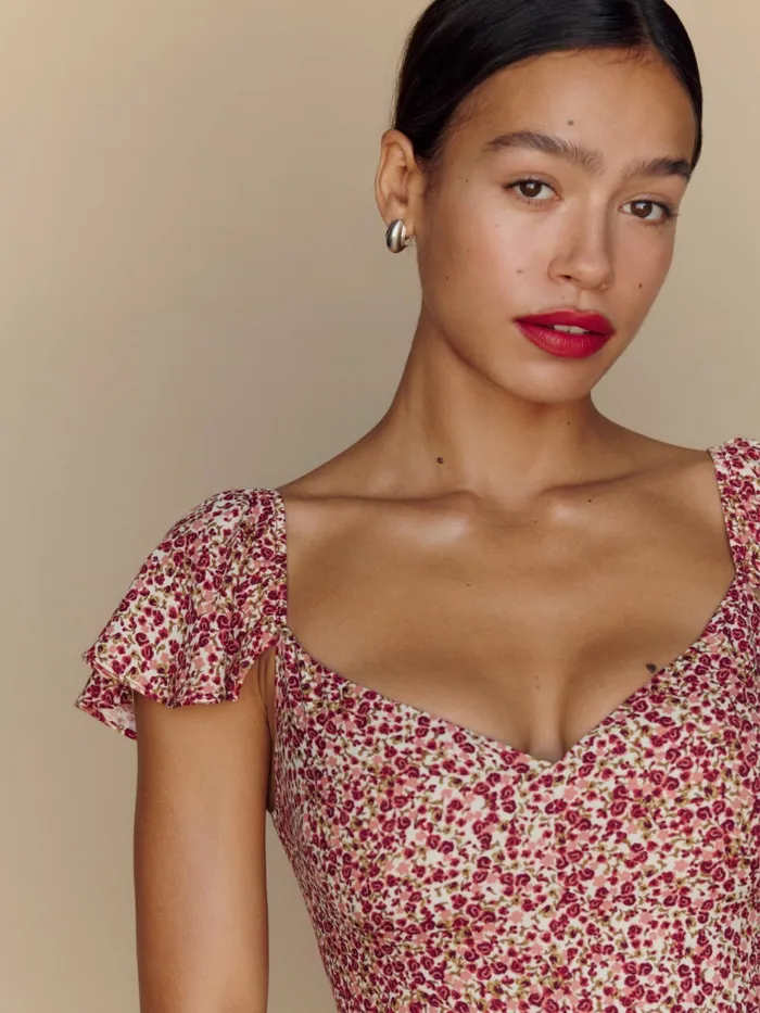 Reformation Dresses Baxley Dress La Vie En Rose 8211 Women Reformation Dresses Baxley Dress La Vie En Rose 8211 Women