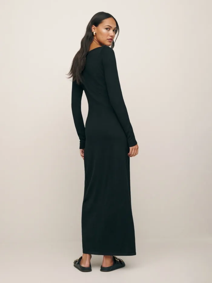 Reformation Dresses Cameran Regenerative Merino Sweater Dress Black 8211 Women Reformation Dresses Cameran Regenerative Merino Sweater Dress Black 8211 Women