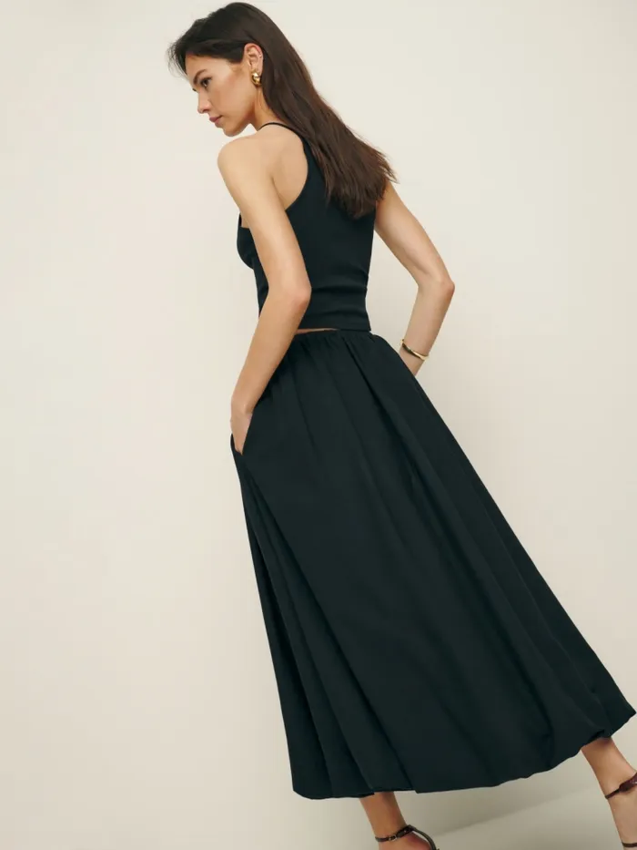 Reformation Dresses Cassandra Two Piece Black 8211 Women Reformation Dresses Cassandra Two Piece Black 8211 Women