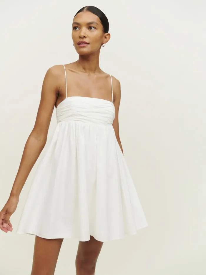 Reformation Dresses Catarina Dress White 8211 Women