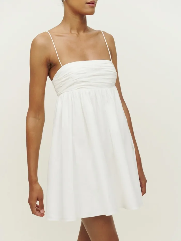 Reformation Dresses Catarina Dress White 8211 Women Reformation Dresses Catarina Dress White 8211 Women