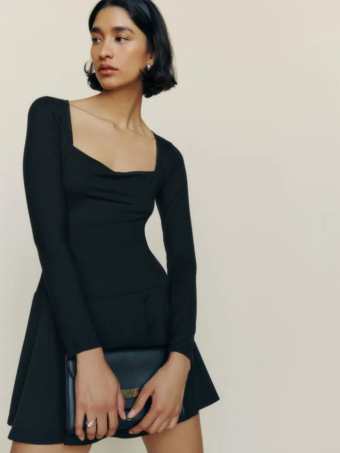 Reformation Dresses Coen Knit Dress Black 8211 Women Reformation Dresses Coen Knit Dress Black 8211 Women