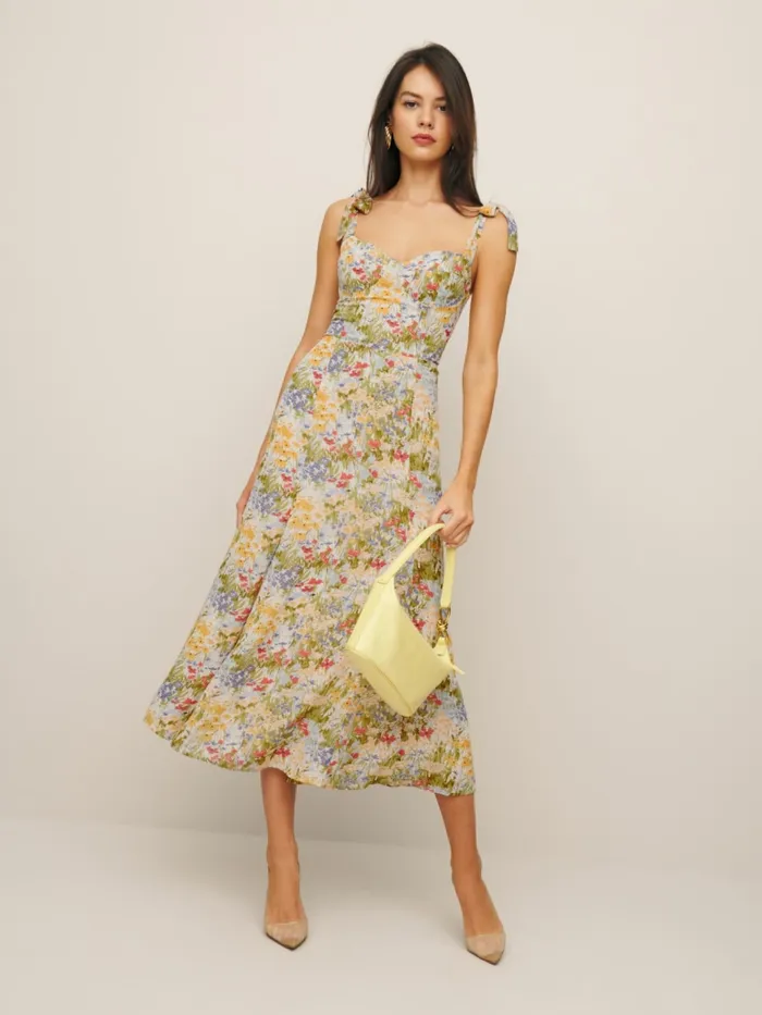 Reformation Dresses Nadira Dress Countryside 8211 Women Reformation Dresses Nadira Dress Countryside 8211 Women
