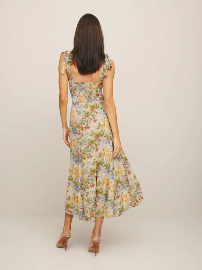 Reformation Dresses Nadira Dress Countryside 8211 Women Reformation Dresses Nadira Dress Countryside 8211 Women