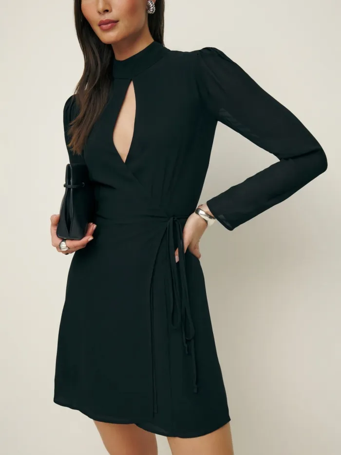 Reformation Dresses Ottessa Dress Black 8211 Women