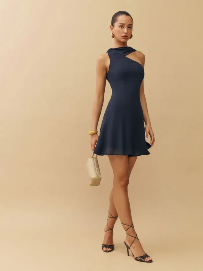 Reformation Dresses Rossi Dress Midnight 8211 Women Reformation Dresses Rossi Dress Midnight 8211 Women