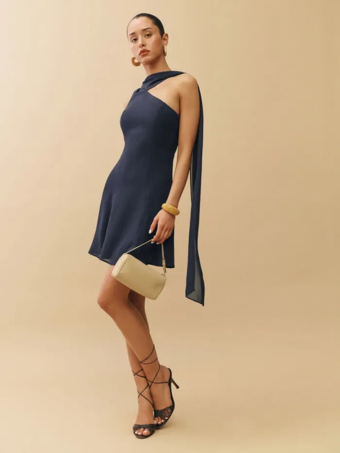 Reformation Dresses Rossi Dress Midnight 8211 Women Reformation Dresses Rossi Dress Midnight 8211 Women