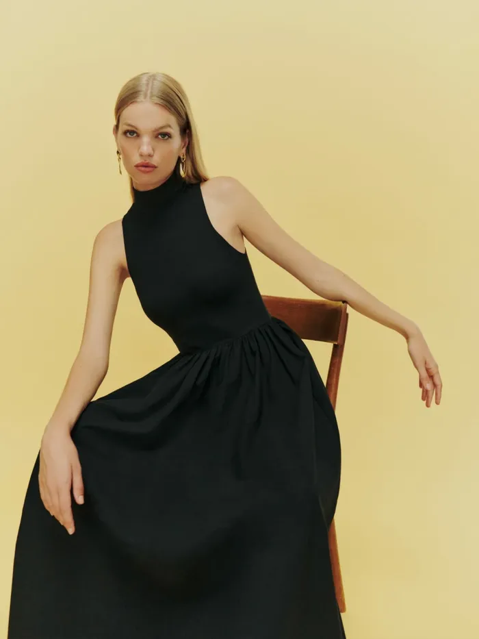 Reformation Dresses Sai Dress Black 8211 Women Reformation Dresses Sai Dress Black 8211 Women