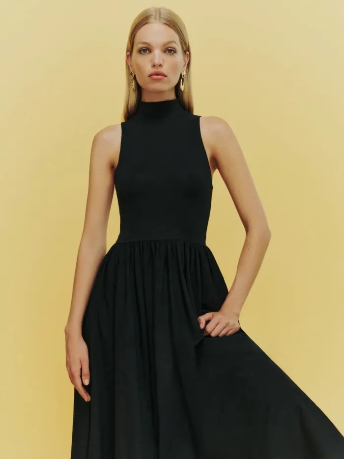 Reformation Dresses Sai Dress Black 8211 Women Reformation Dresses Sai Dress Black 8211 Women