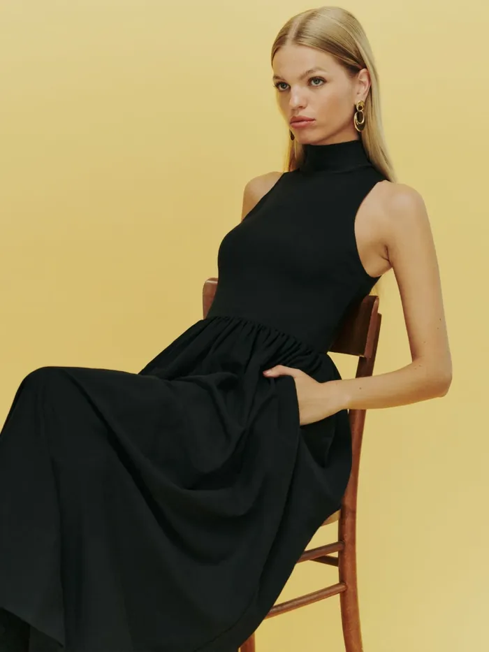 Reformation Dresses Sai Dress Black 8211 Women Reformation Dresses Sai Dress Black 8211 Women