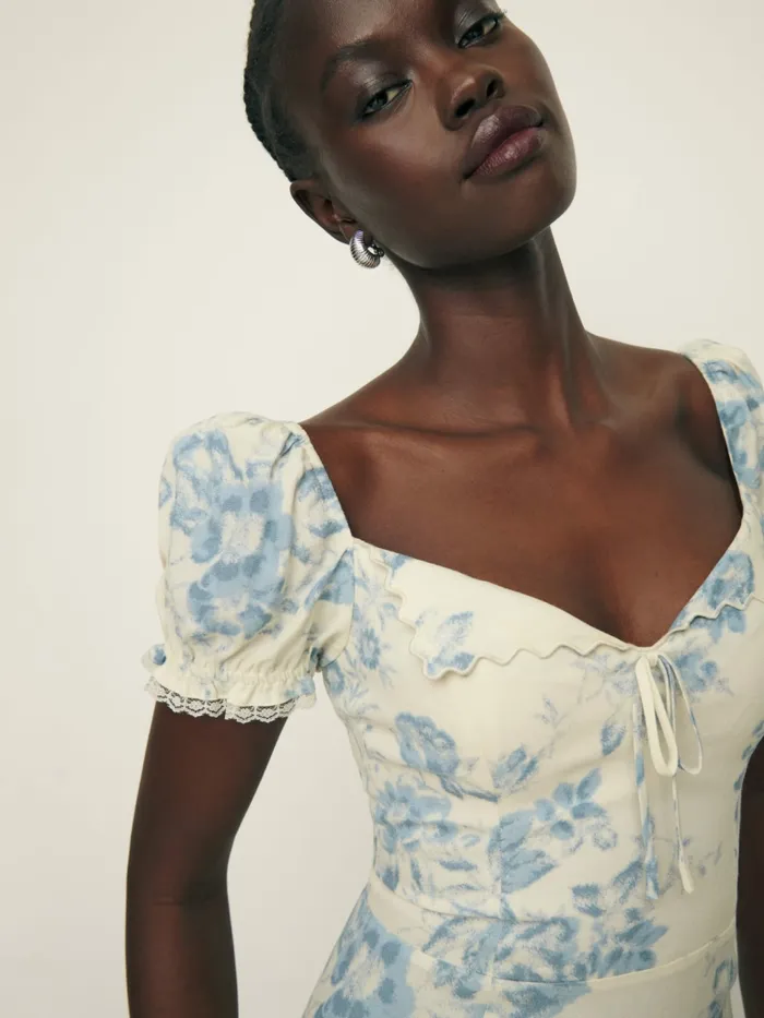 Reformation Dresses Suzette Dress Courtier 8211 Women Reformation Dresses Suzette Dress Courtier 8211 Women