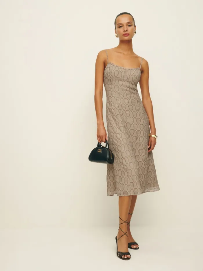Reformation Dresses Tessie Dress Sand 8211 Women