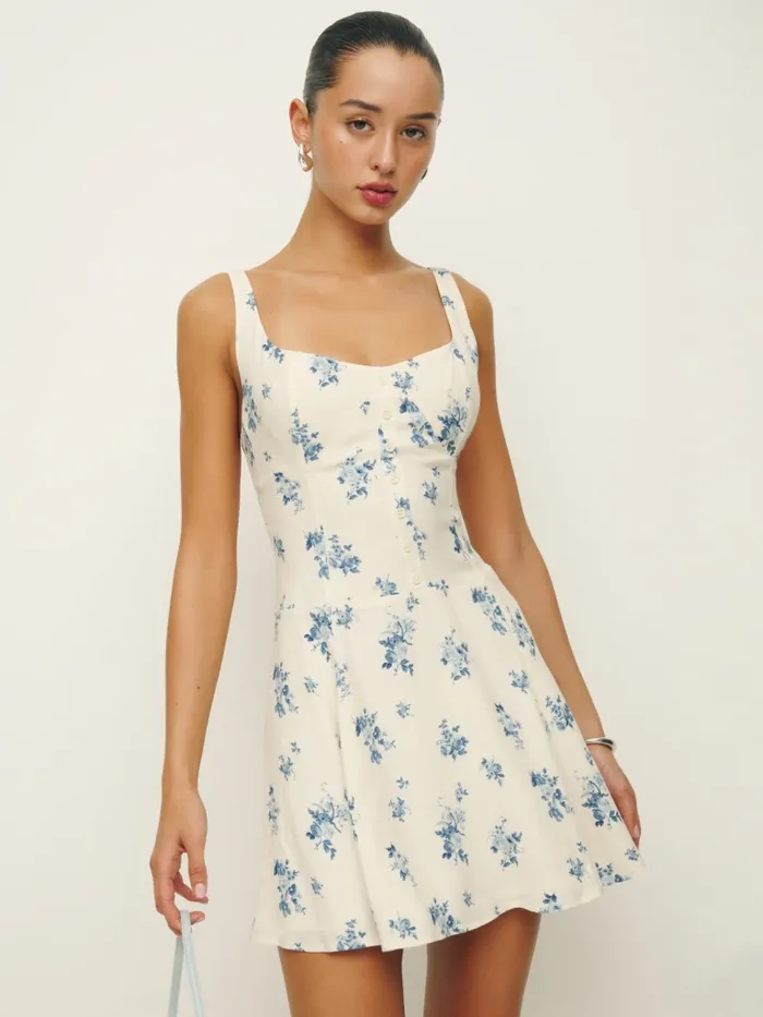 Reformation Dresses Valencio Dress Delicacy 8211 Women Reformation Dresses Valencio Dress Delicacy 8211 Women
