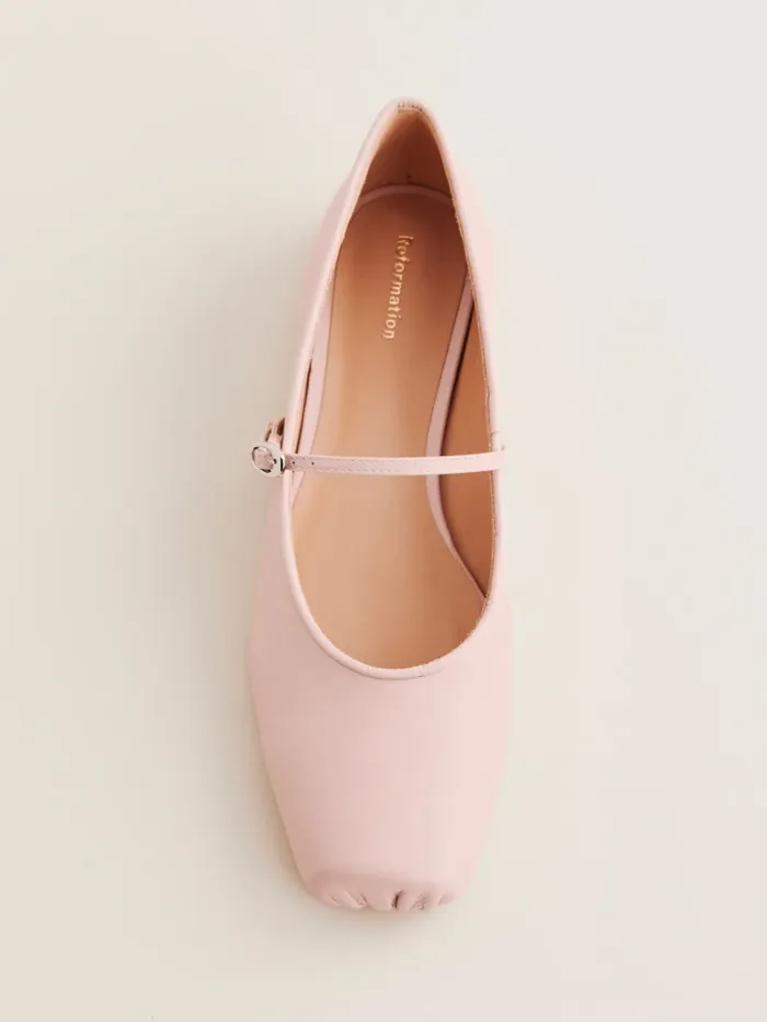 Reformation Flats Mariella Mary Jane Ballet Flat Alabaster Leather 8211 Women Reformation Flats Mariella Mary Jane Ballet Flat Alabaster Leather 8211 Women