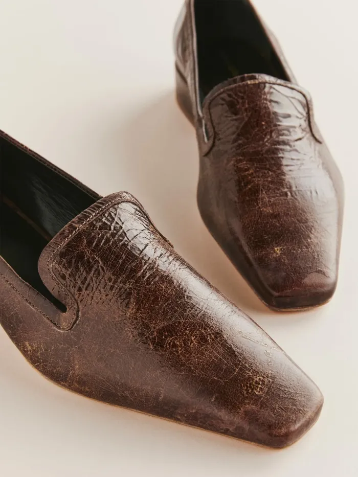 Reformation Flats Tristan Loafer Brandy Brown 8211 Women Reformation Flats Tristan Loafer Brandy Brown 8211 Women