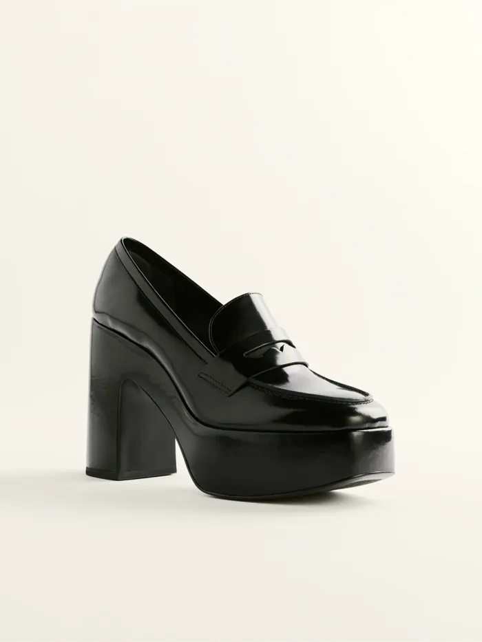 Reformation Heels Lolita Platform Loafer Black 8211 Women Reformation Heels Lolita Platform Loafer Black 8211 Women