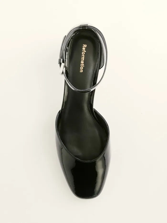 Reformation Heels Mallori Closed Toe Heel Black 8211 Women Reformation Heels Mallori Closed Toe Heel Black 8211 Women
